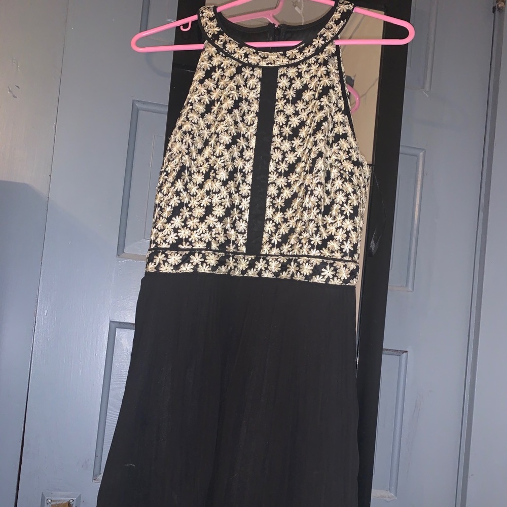 Romeo&Juliet Couture Blk halter dress